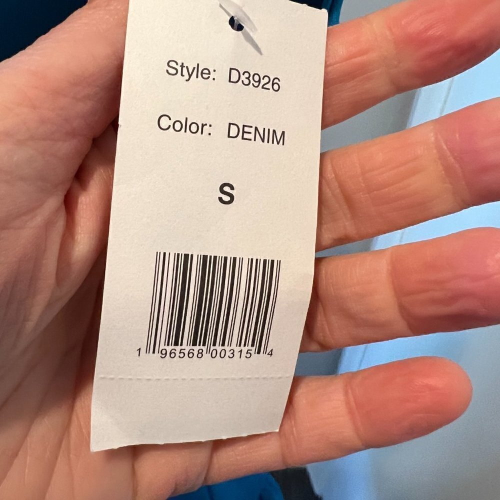 NWT Alexia Admor Blue Justine Sleeveless Dropped Waist mini dress, Size Small - Picture 13 of 16
